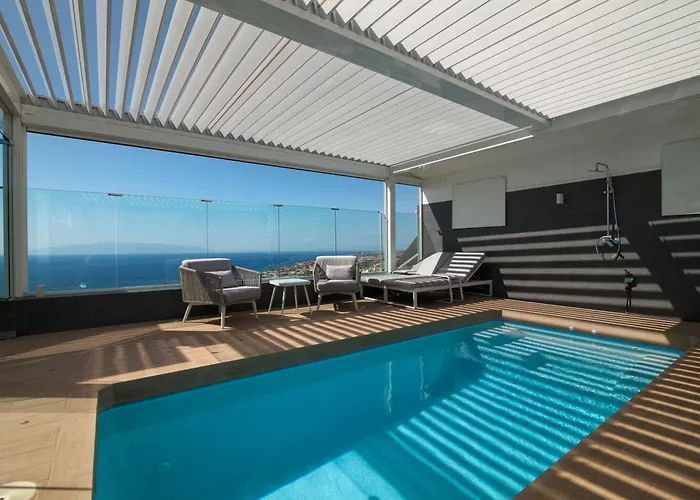 Villa Luxury Private With Heated Pool And Amazing Ocean View Costa Adeje (Tenerife)