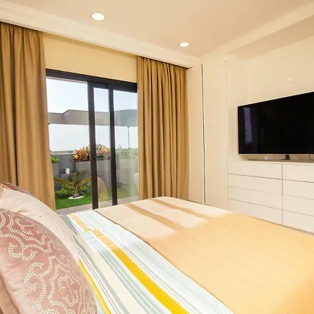 빌라 Lux Private With Heated Pool And Amazing Ocean View The View Tenerife 아데제