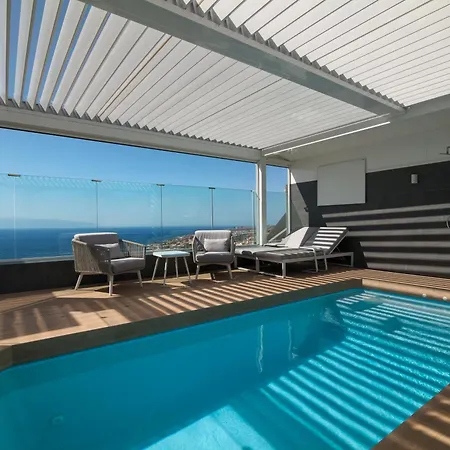 Vila Luxury Private With Heated Pool And Amazing Ocean View Costa Adeje (Tenerife)